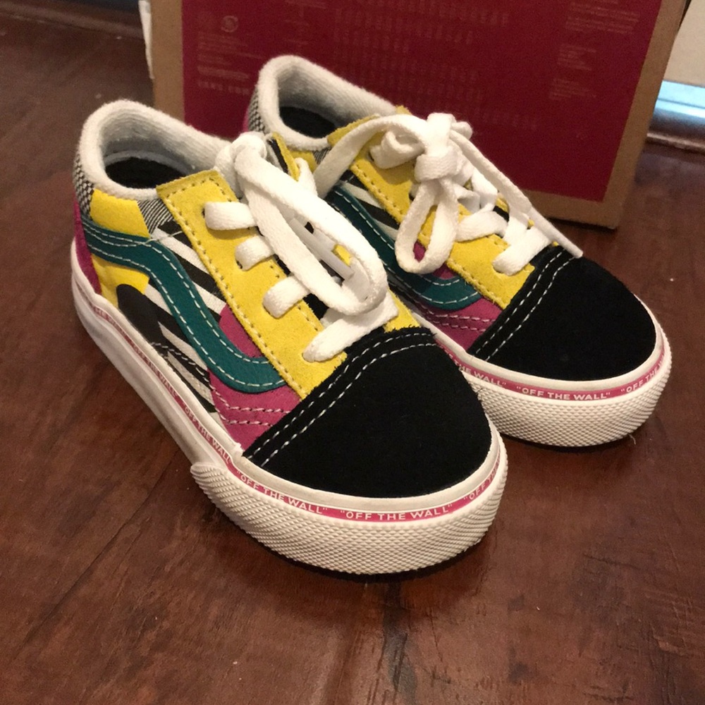 Vans multicolored old school
